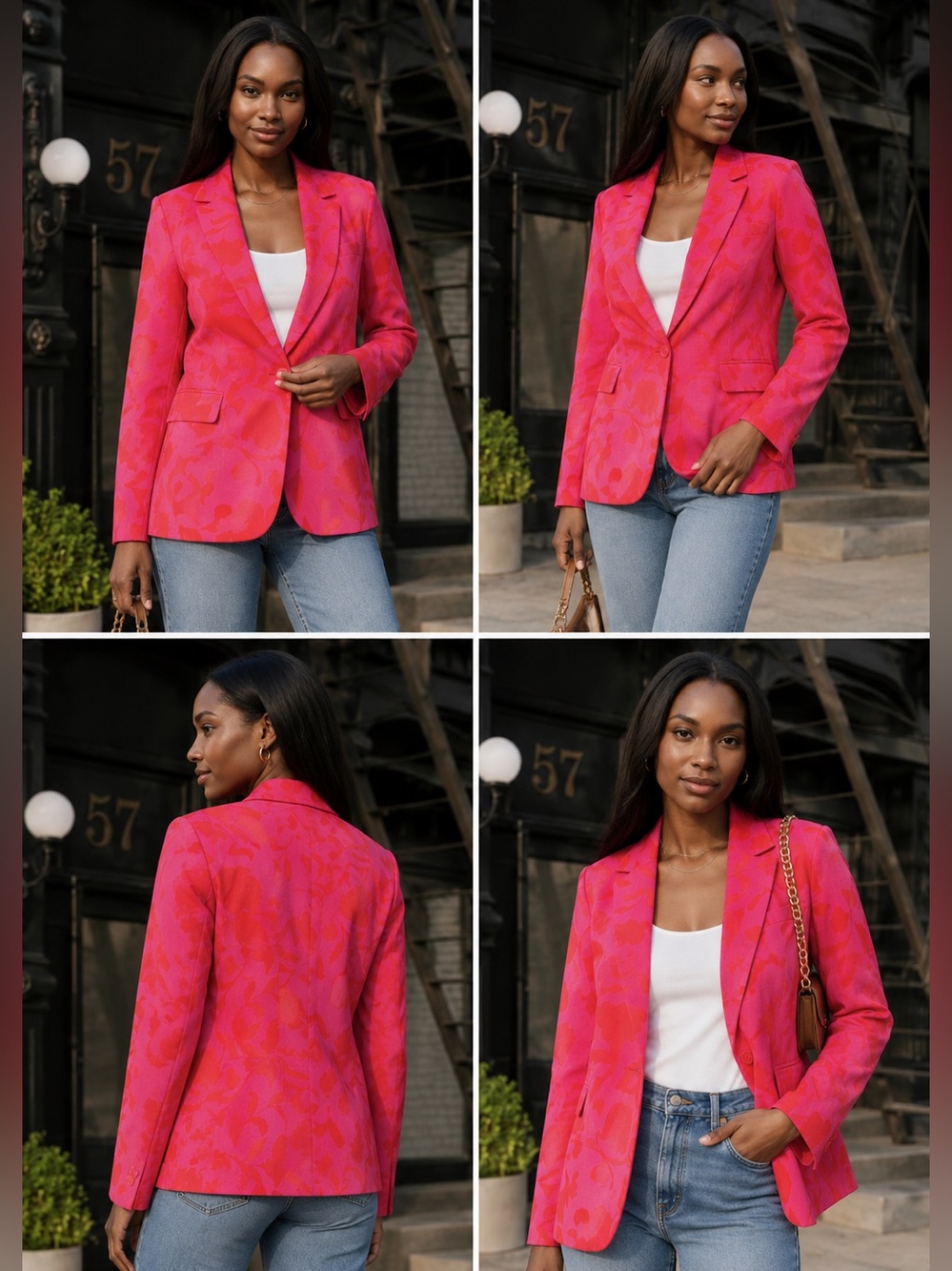 Kate Spade x Target Hot Pink blazer